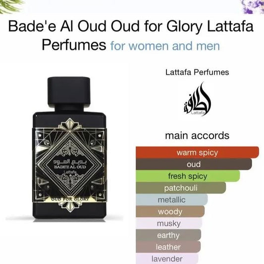 Badee Al Oud Oud for Glory by Lattafa