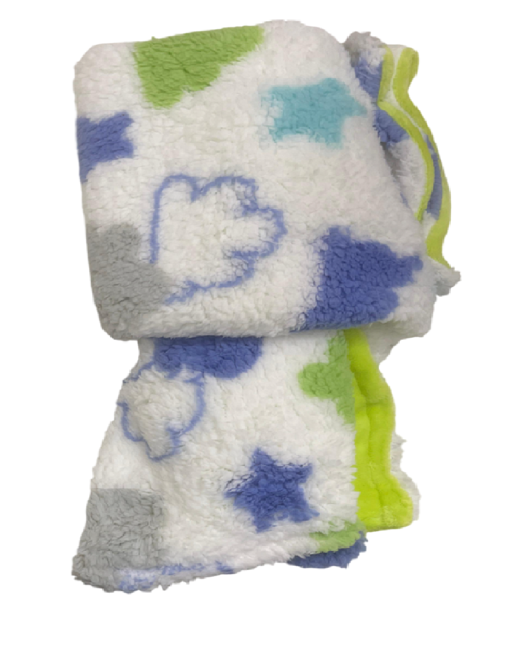 Green Sherpa Turtle Giftset – Toy and Blanket Set Blanket Size 75cm x 100cm