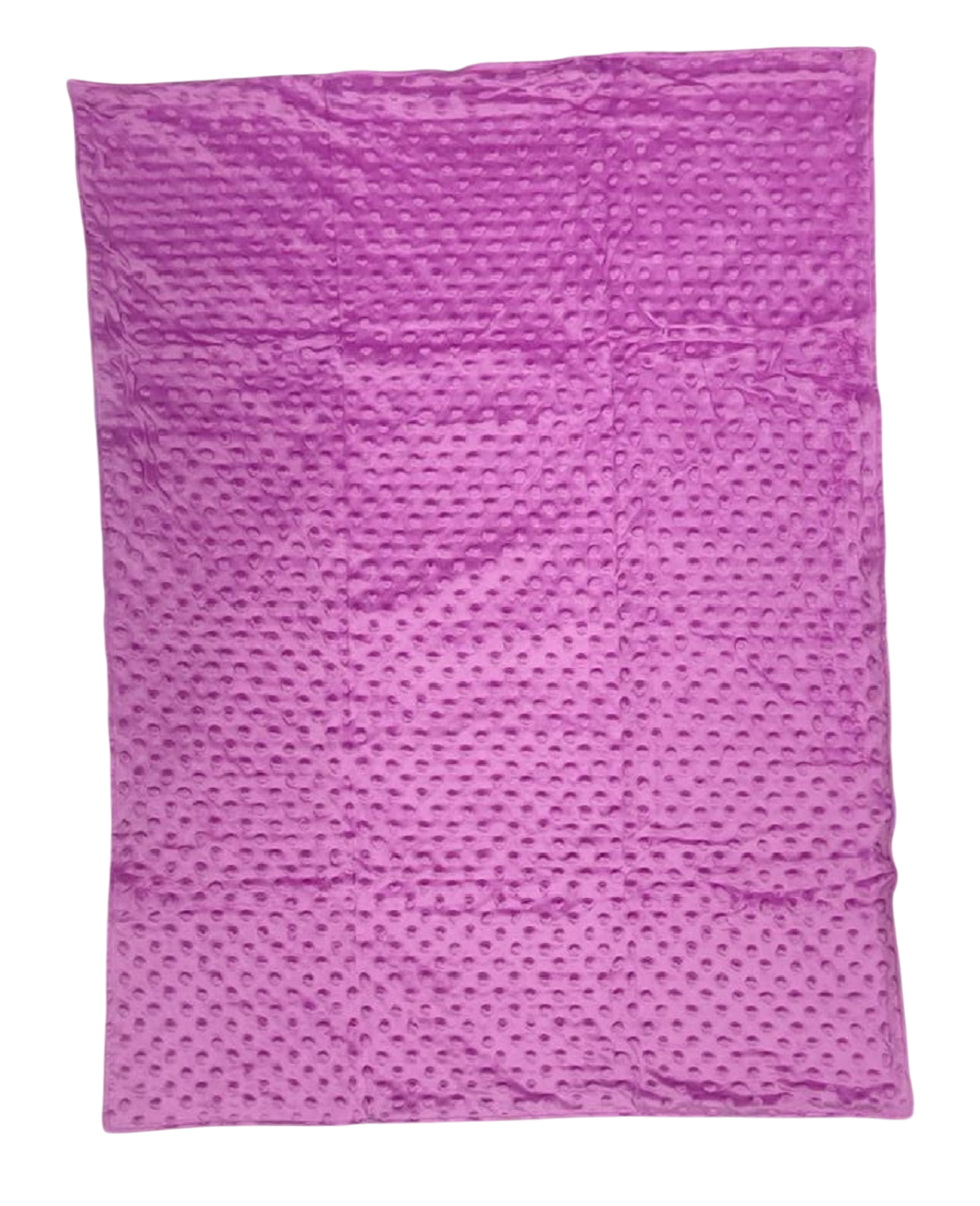 Purple Animals Two Sided Baby Blanket Suitable for Pram and Nap Time Bubble back Both side Cottoen 80cm x 100cm