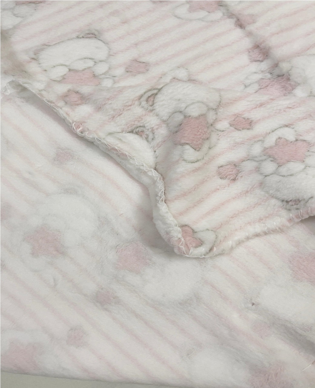 Pink Sleepy Teddy Giftset- Toy and Blanket Set 75cm x 100cm